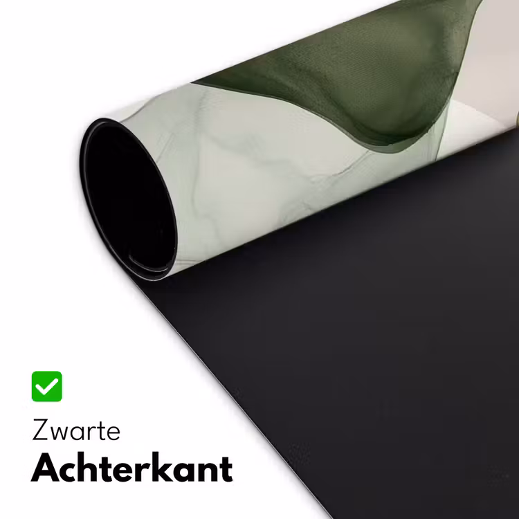 Bureau onderlegger - Japandi - Abstract - Groen — 4
