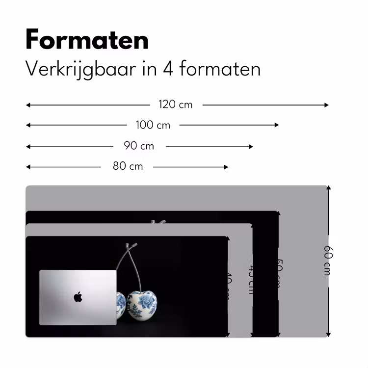 Bureau onderlegger - Kersen - Delfts blauw - Fruit — 7