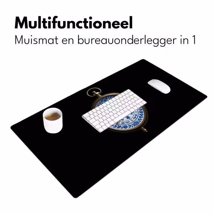 Bureau onderlegger - Kompas - Delfts blauw - Zwart — 6