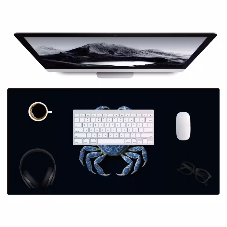Bureau onderlegger - Krab - Delfts blauw - Dieren — 3