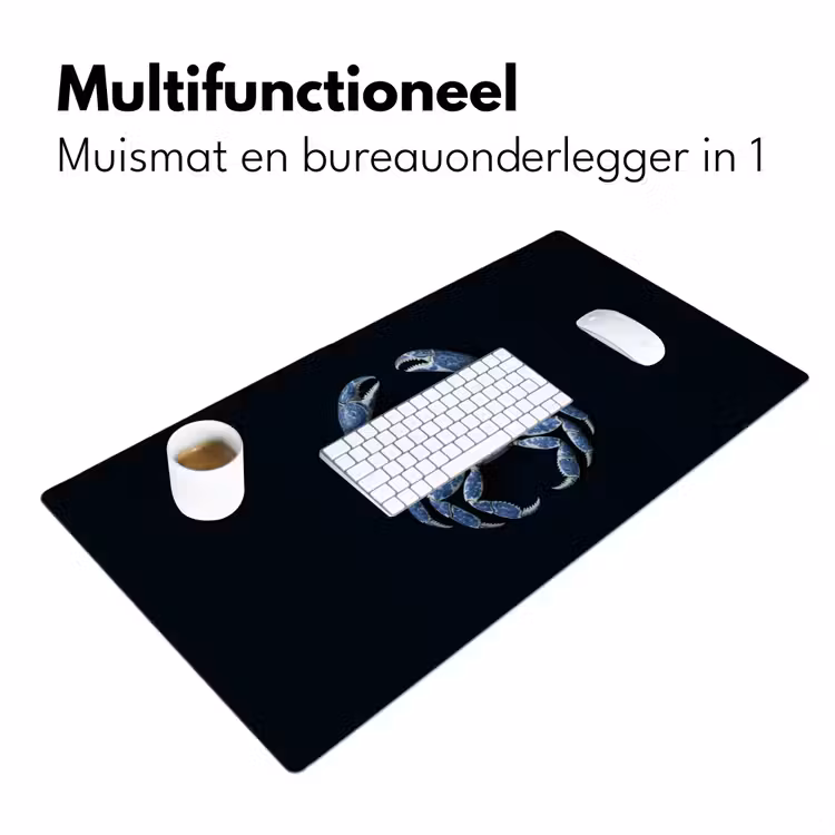 Bureau onderlegger - Krab - Delfts blauw - Dieren — 6