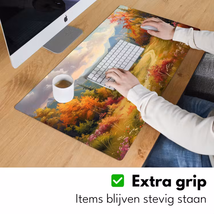 Bureau onderlegger - Landschap - Illustratie - Natuur — 5