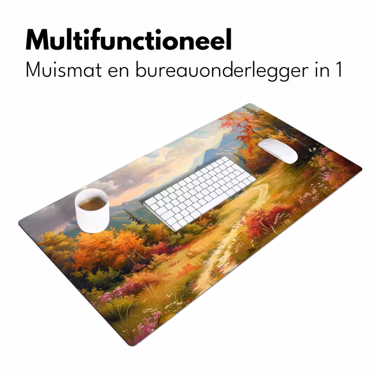Bureau onderlegger - Landschap - Illustratie - Natuur — 6