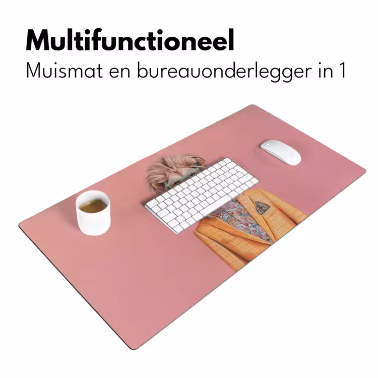 Bureau onderlegger - Leeuw - Pak - Geruit - Bril — 6