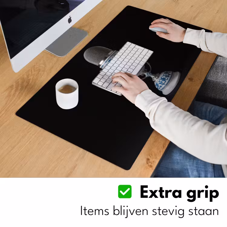 Bureau onderlegger - Microfoon - Delfts blauw - Muziek — 5