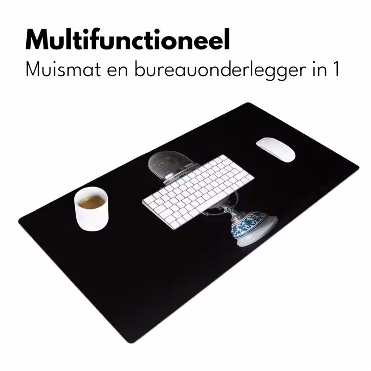 Bureau onderlegger - Microfoon - Delfts blauw - Muziek — 6