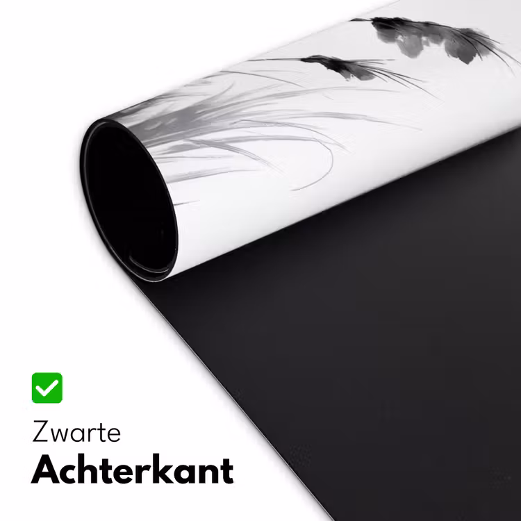 Bureau onderlegger - Minimalistisch - Stelen - Wit — 4