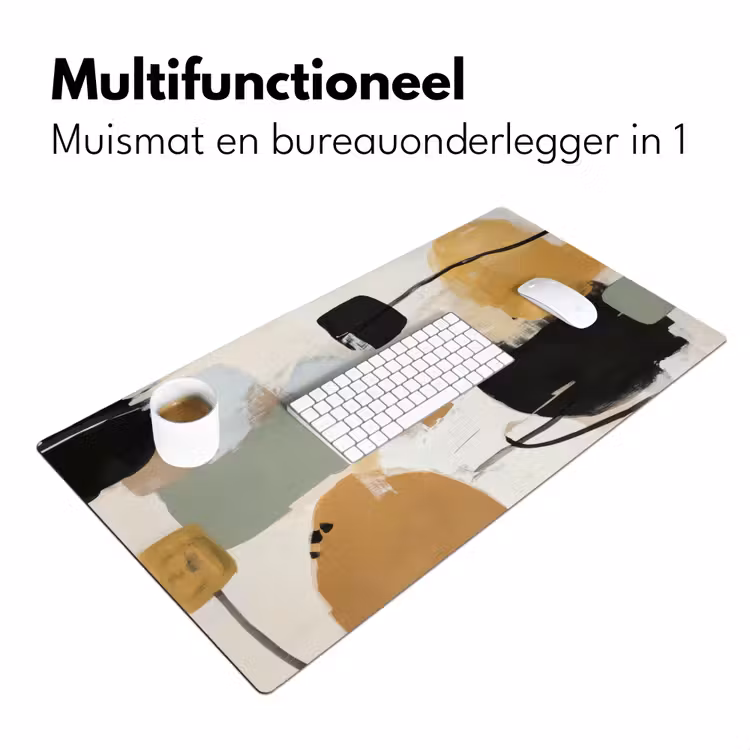 Bureau onderlegger - Paint - Abstract - Kleuren — 6