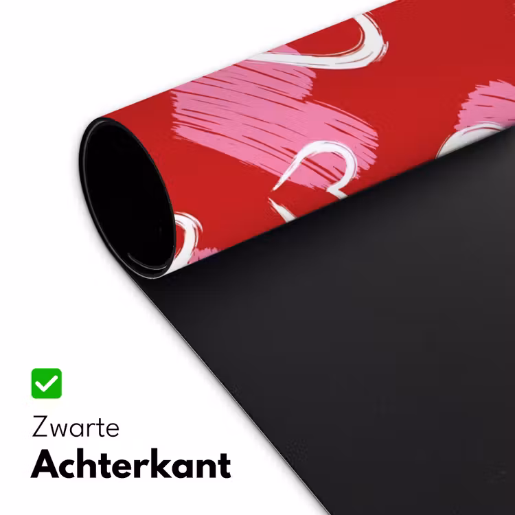 Bureau onderlegger - Patroon - Hartjes - Roze - Valentijn — 4