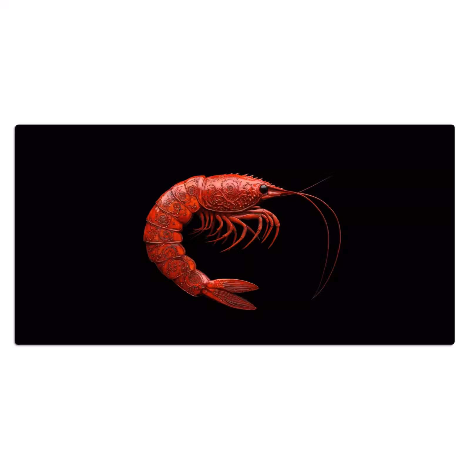 Bureau onderlegger - Garnaal - Rood - Dieren — 1