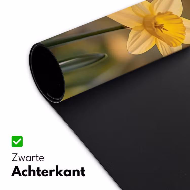 Bureau onderlegger - Bloemen - Geel - Wazig — 4