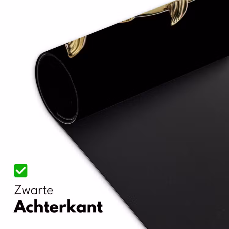 Bureau onderlegger - Goud - Vis - Haak - Zwart — 4