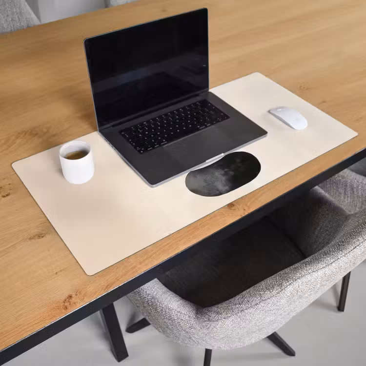 Bureau onderlegger - Japandi - Wabi sabi - Beige — 2