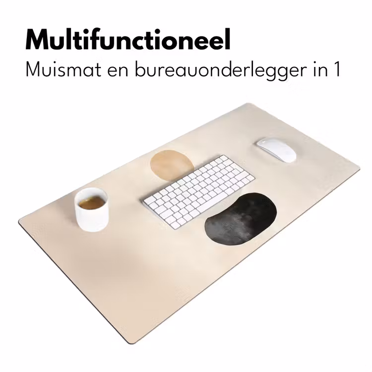 Bureau onderlegger - Japandi - Wabi sabi - Beige — 6