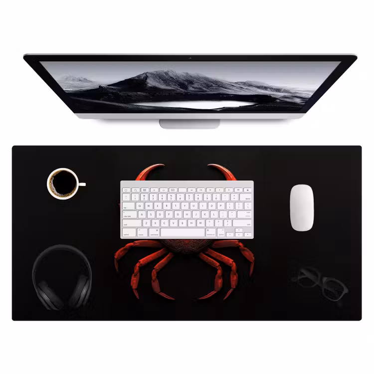 Bureau onderlegger - Krab - Rood - Vissen - Schaaldieren — 3