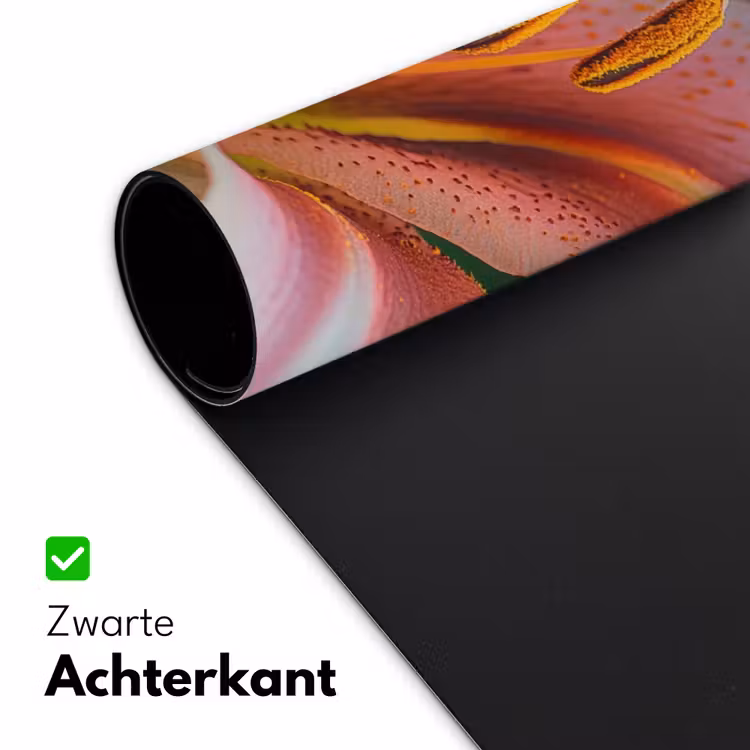 Bureau onderlegger - Lelie - Close up - Lichtroze — 4