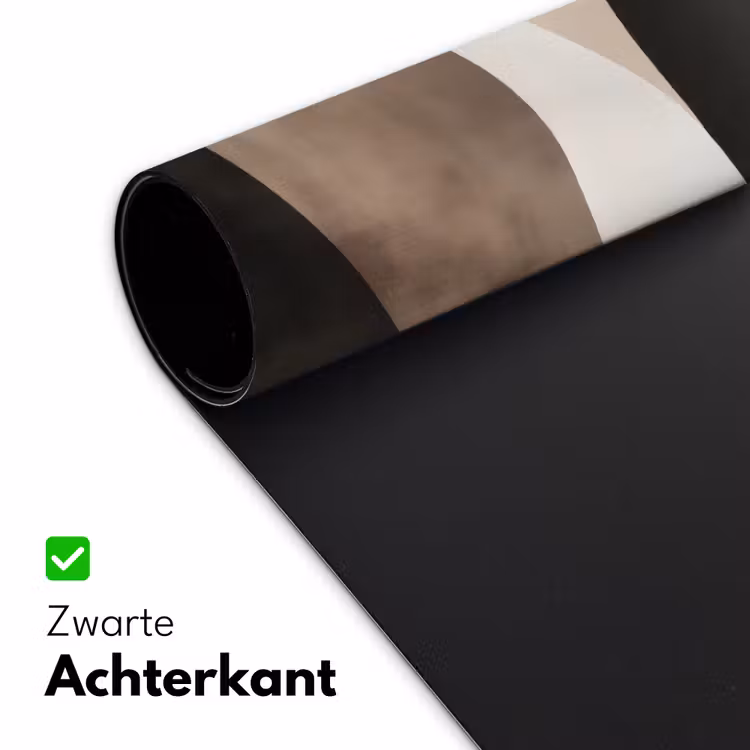 Bureau onderlegger - Abstract - Landschap - Golven - Crèmekleur — 4