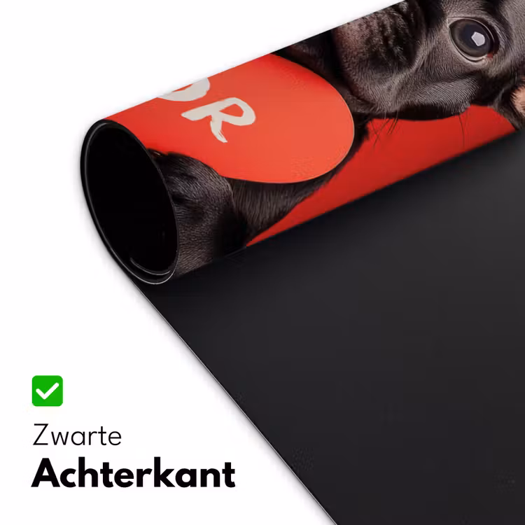 Bureau onderlegger - Amor - Hond - Hartje - Rood — 4