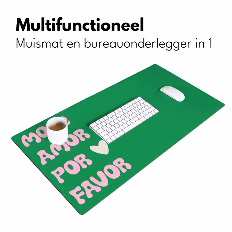 Bureau onderlegger - Amor - Valentijn - Groen - Tekst — 6