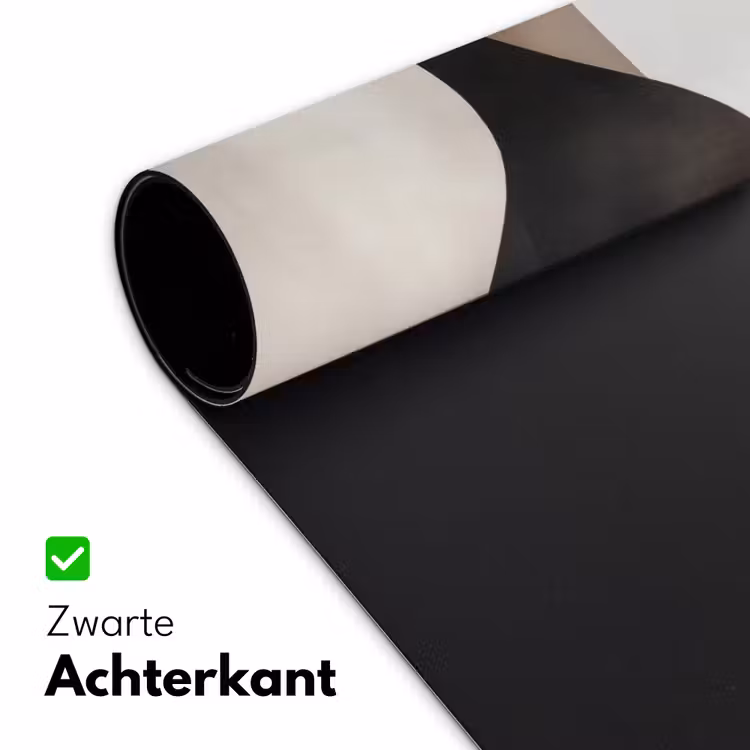 Bureau onderlegger - Golven - Abstract - Beige — 4