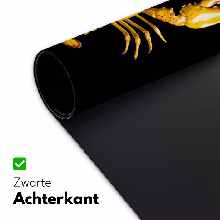 Bureau onderlegger - Kreeft - Geel - Stippen - Effen — 4