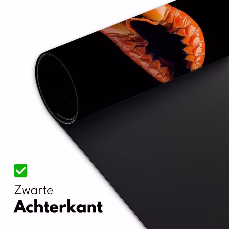 Bureau onderlegger - Kreeft - Oranje - Zwart - Opvallend — 4