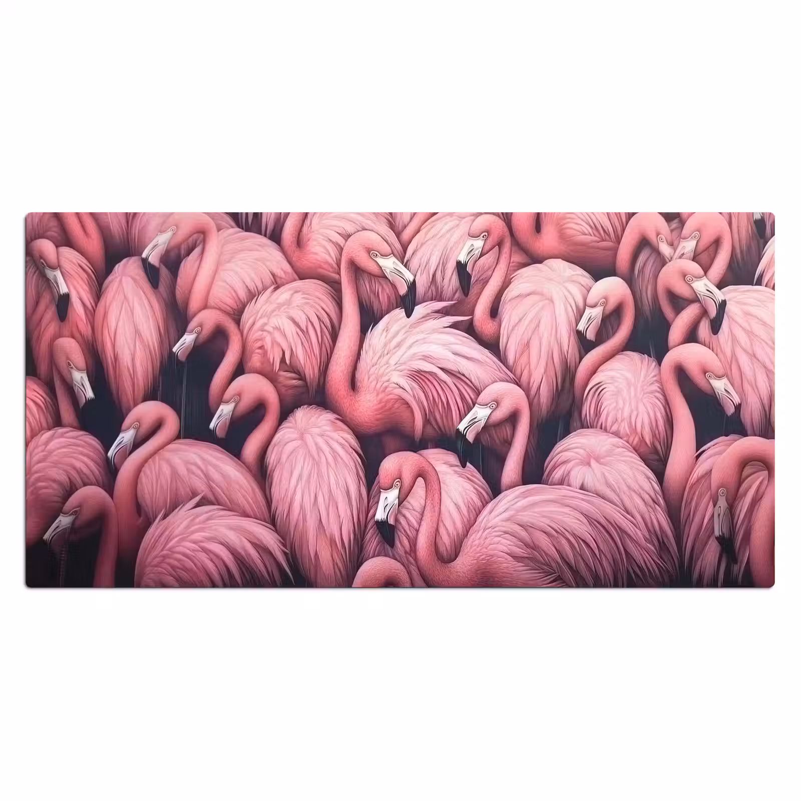 Bureau onderlegger - Flamingo - Roze - Dieren — 1