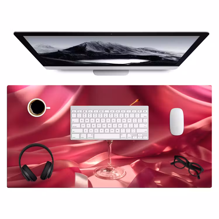 Bureau onderlegger - Cocktail - Pink - Luxe — 3