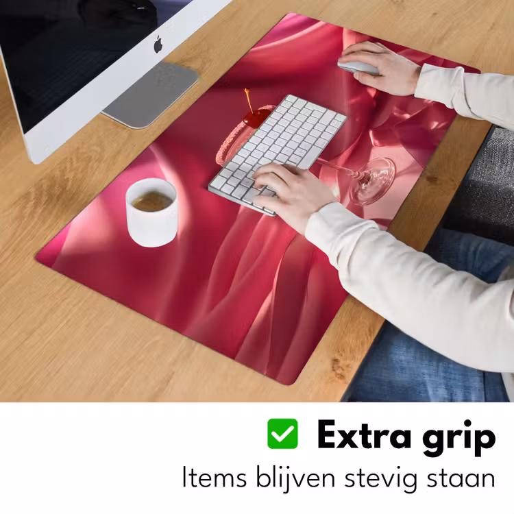 Bureau onderlegger - Cocktail - Pink - Luxe — 5
