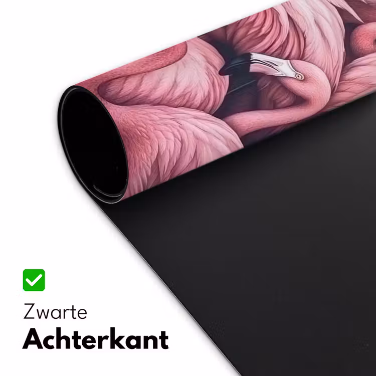 Bureau onderlegger - Flamingo - Roze - Dieren — 4