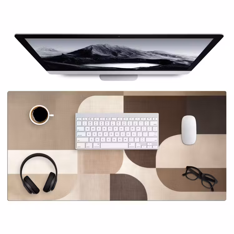 Bureau onderlegger - Geometrisch - Geweven structuur - Modern — 3