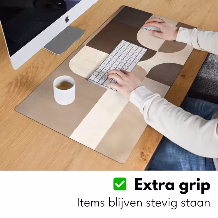 Bureau onderlegger - Geometrisch - Geweven structuur - Modern — 5