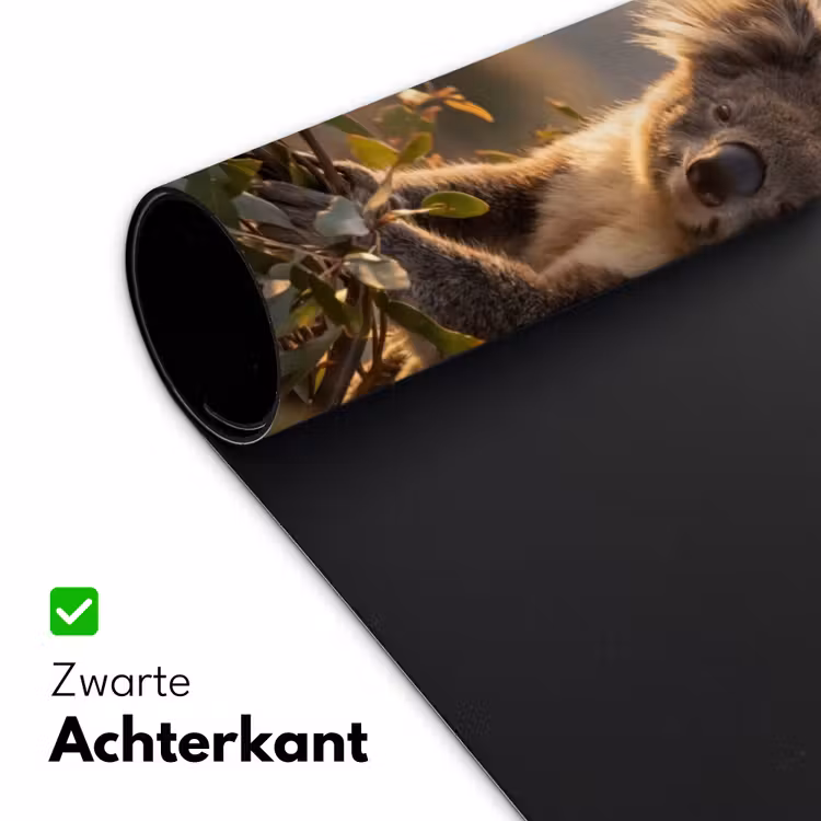 Bureau onderlegger - Koala - Bladeren - Ochtendlicht — 5