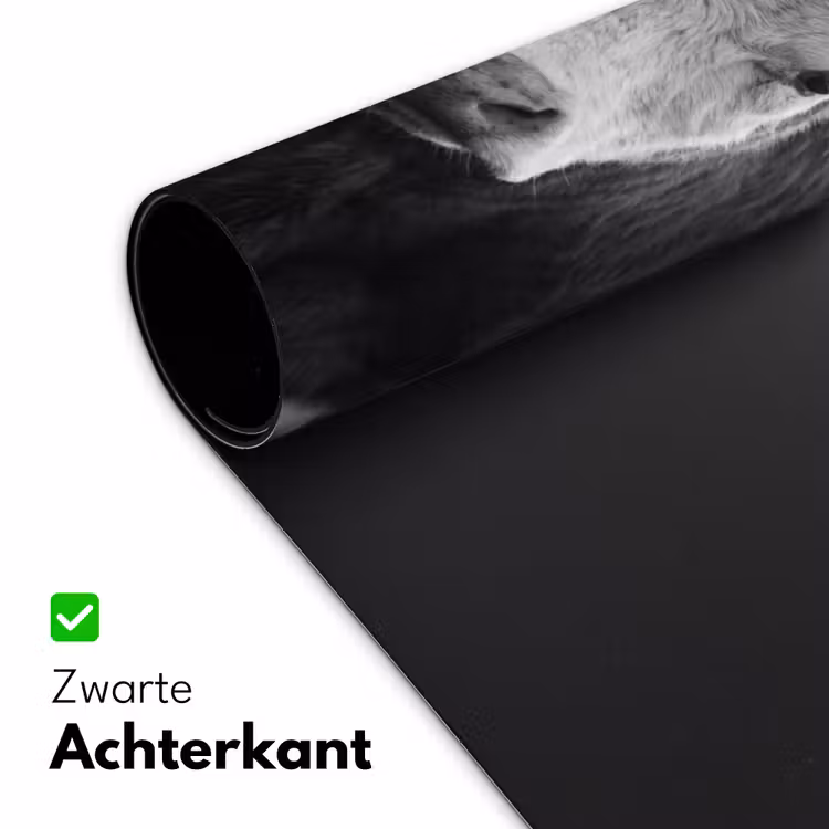 Bureau onderlegger - Koeien - Zwart - Wit — 5