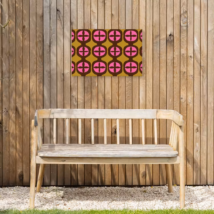 Buiten canvas - Modern - Patroon - Roze — 3