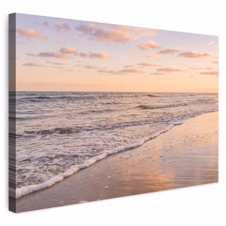Buiten canvas - Strand - Branding - Wolken — 1