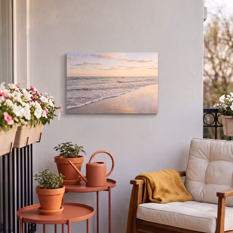 Buiten canvas - Strand - Branding - Wolken — 4