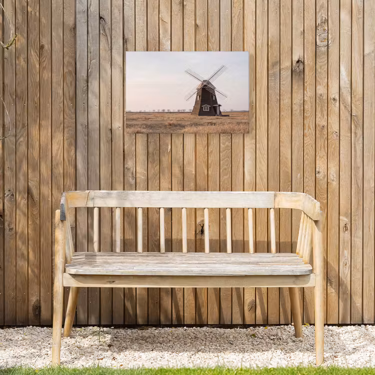 Buiten canvas - Windmolens - Landschap - Veld — 3