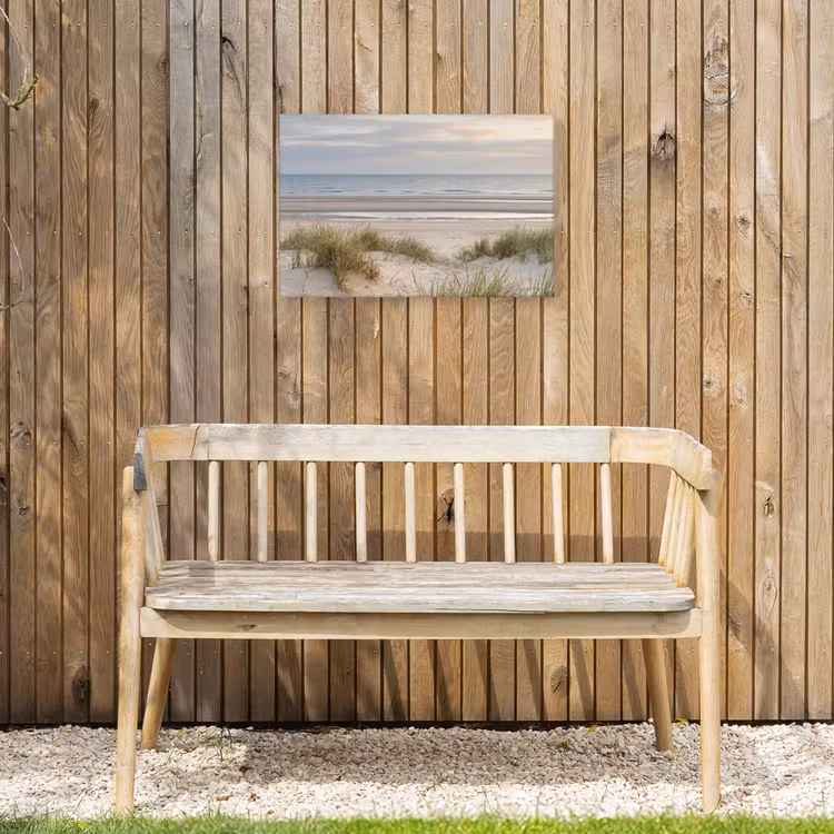 Buiten canvas - Zandstrand - Bewolkt - Duinen — 3