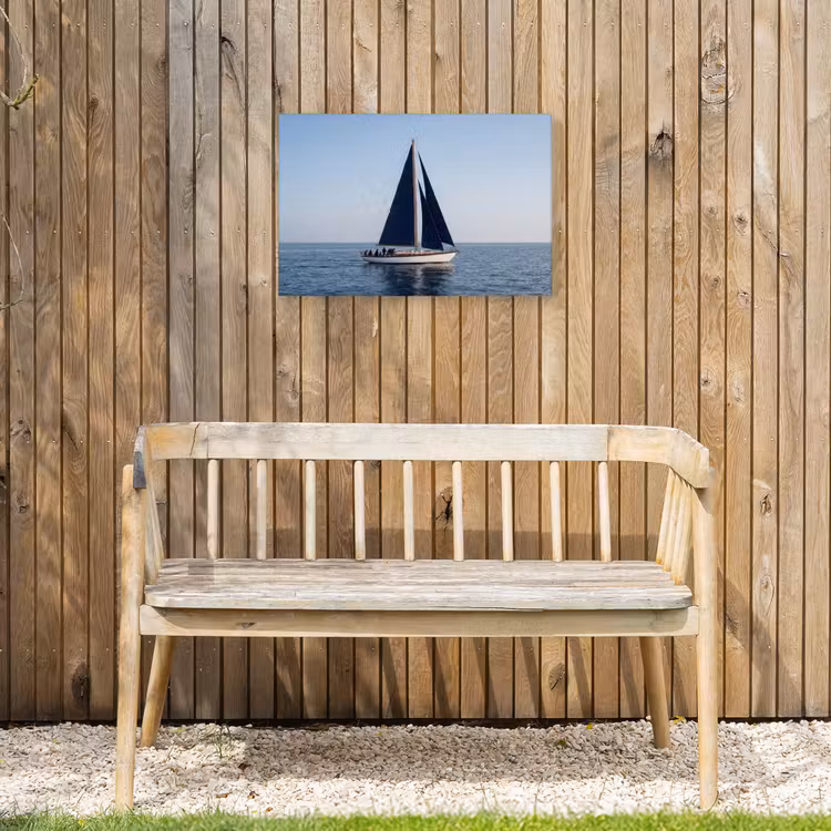 Buiten canvas - Zeilboot - Zee - Blauw — 3