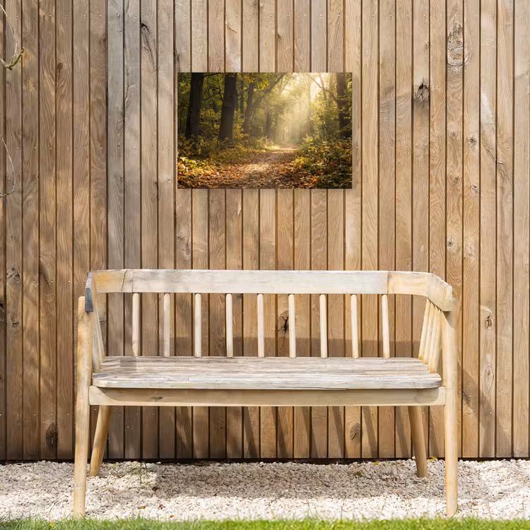 Buiten canvas - Zonlicht - Bospad - Bomen — 3