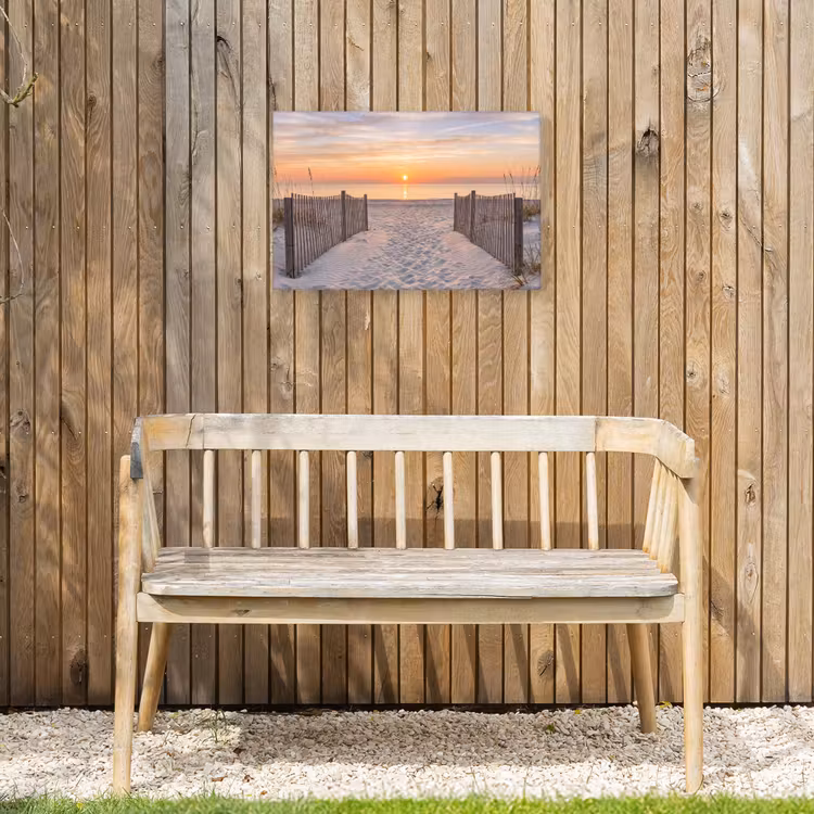 Buiten canvas - Zonsondergang - Strand - Zand — 3