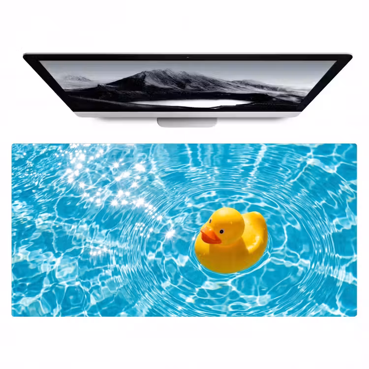 Bureau onderlegger - Badeend - Dobberen - Blauw — 1