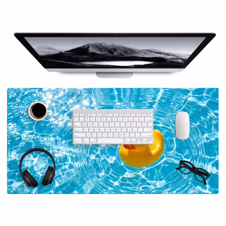 Bureau onderlegger - Badeend - Dobberen - Blauw — 4
