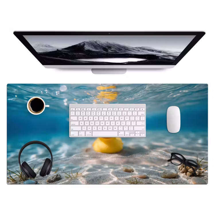 Bureau onderlegger - Duikbril - Eend - Water — 4