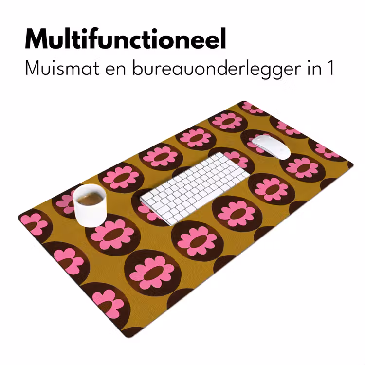Bureau onderlegger - Grafisch - Patroon - Kleurrijk — 7