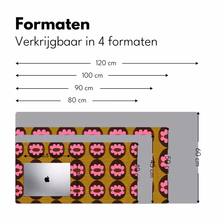 Bureau onderlegger - Grafisch - Patroon - Kleurrijk — 8