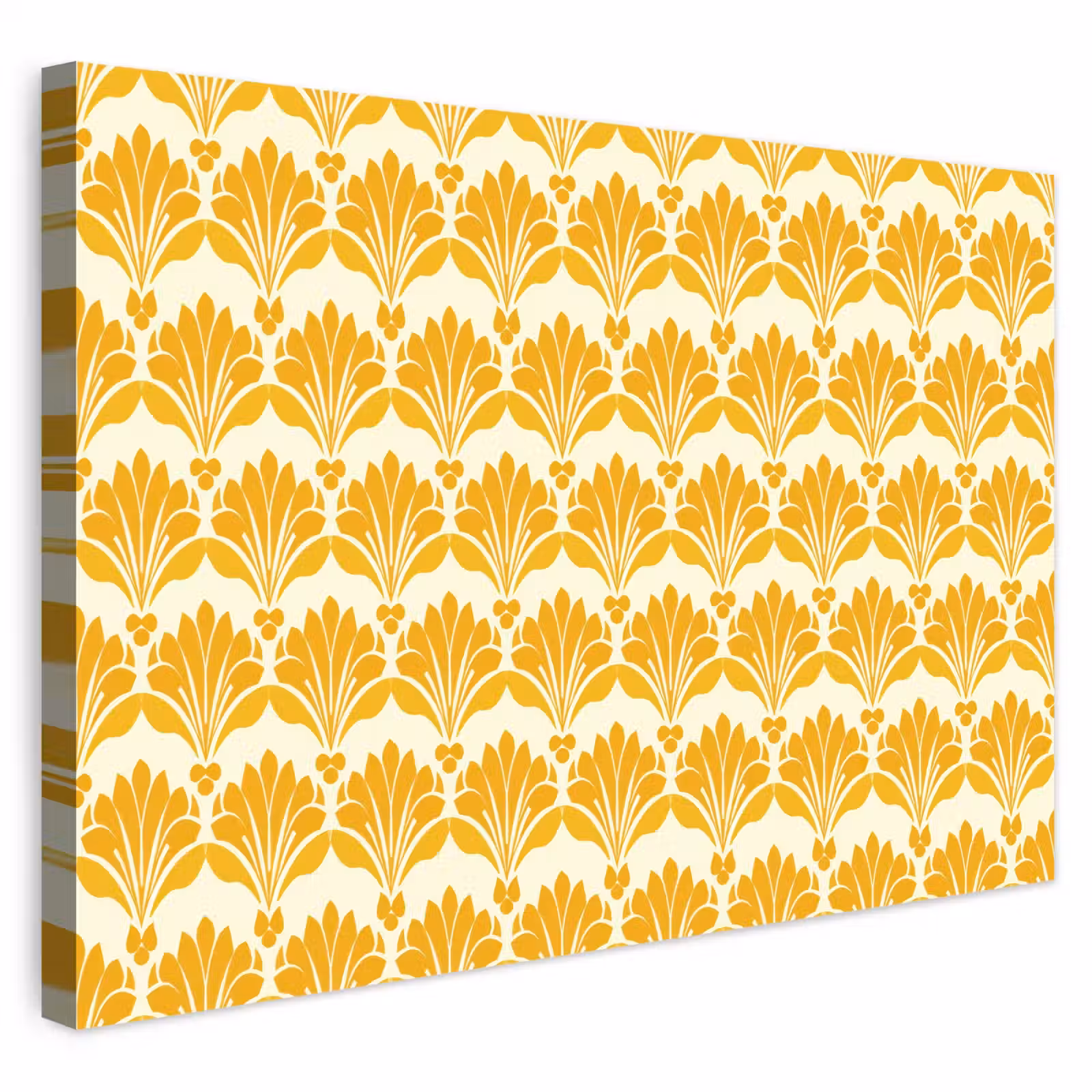 Buiten canvas - Patroon - Motief - Geel — 1