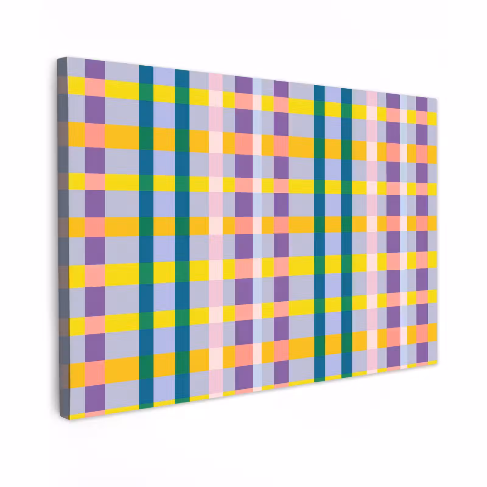 Buiten canvas - Ruit - Patroon - Kleurrijk — 1