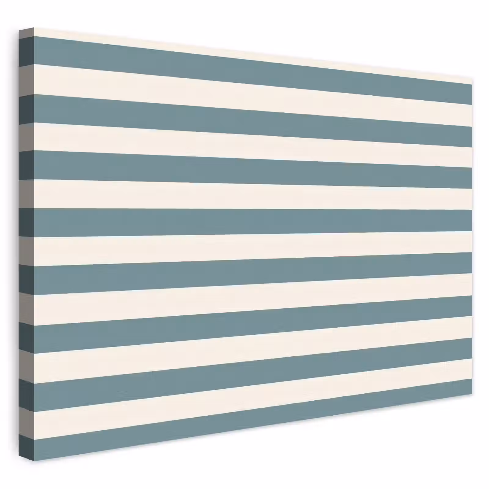 Buiten canvas - Strepen - Modern - Blauw — 1